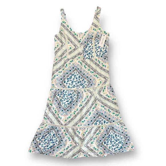 Tribal Jeans Lined Tier Dress Size Small - Picture 3 of 11